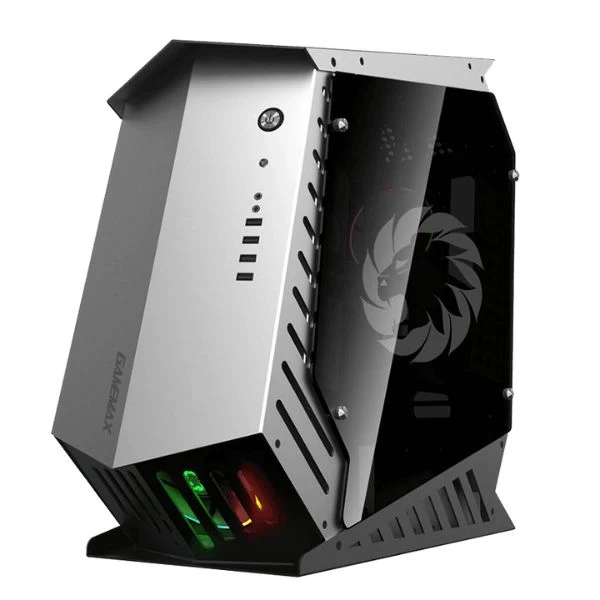 Case gaming GAMEMAX AUTOBOT/ Full Tower/ E-ATX/ Aluminio/ 4x USB/ HD Audio/ 4x Fan ARGB/ Vidrio Templado - Image 2