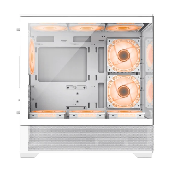 Case Gamemax Gaming Vista MW ATX/ 2XUSB + USB 3.0/ 1HD Audio/ Frontal y Lateral Vidrio Templado Blanco - Image 3