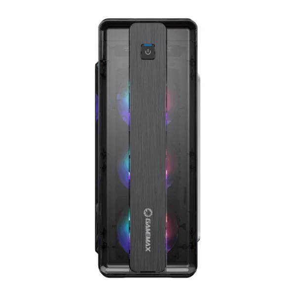 CASE GAMEMAX MOONLIGHT ATX BLANCO 2xUSB/ 1 HD AUDIO/ 4xFAN ARGB/ LATERAL ACRILICO - Image 4