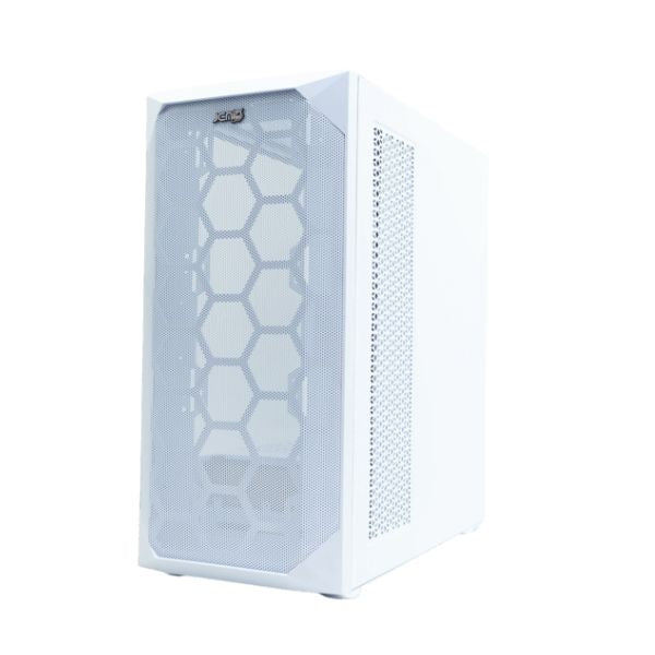 Case Jemip Gaming Vision JPC360 - Mid Tower - Vidrio templado - Blanco - Image 3