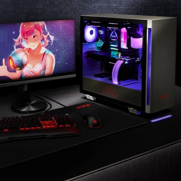Case gaming XPG Invader/ Mid Tower/ ATX/ 2x Fan LED/ Vidrio Templado - Image 5