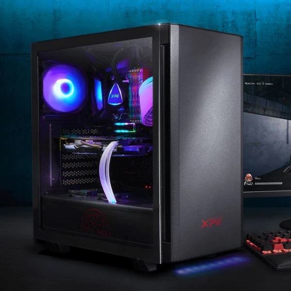 Case gaming XPG Invader/ Mid Tower/ ATX/ 2x Fan LED/ Vidrio Templado - Image 6