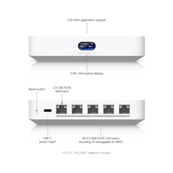 Cloud Gateways Ubiquiti UNIFI CLOUD GATEWAY MAX - Image 3