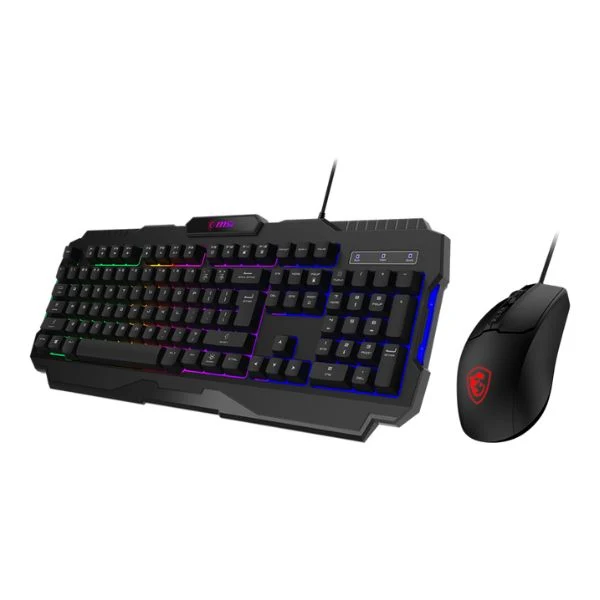 Combo Teclado Mouse MSI GAMING FORGE GK100 USB/ RGB/ Color Negro - Image 3