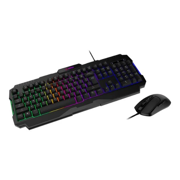 Combo Teclado Mouse MSI GAMING FORGE GK100 USB/ RGB/ Color Negro - Image 4