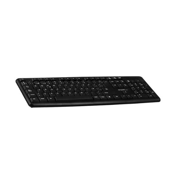 Combo Teclado y Mouse ARGOM/ MULTIMEDIA/ Alambrico USB/ ESP/ Color Negro ARG-KB-7418 - Image 2