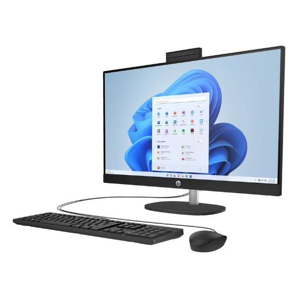 All in One HP Ryzen 3-7320U 27" Memoria RAM 8GB Disco SSD 512GB Windows 11 Color Negro 27-CR0000M - Image 3