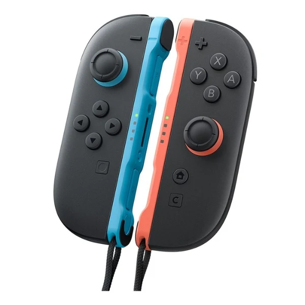 Control Nintendo Joy-Con 2 Set de 2 para Switch 2 con Motion Controls HD Rumble y Botón C - 45496885892 - Azul Claro/Rojo Claro