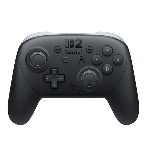 Control Nintendo Switch 2 Pro Controller con NFC Botón C y Sensores de Movimiento - 45496885861 - Negro