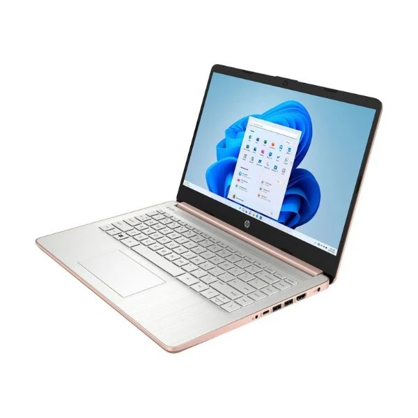 Laptop HP  14" 14-dq0762dx - Intel Celeron - 4GB Memory - 128GB eMMC - Rose Gold - Image 3