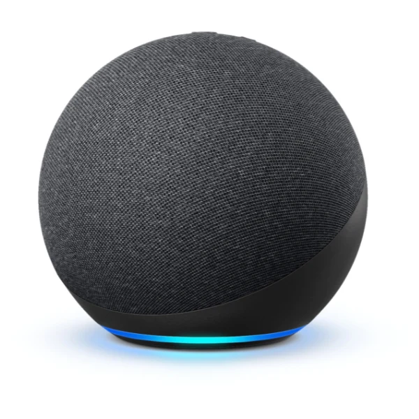 Corneta Inteligente Echo Dot 4th Gen Con sonido de alta calidad smart home Hub Asistente Virtual Alexa Color Negro