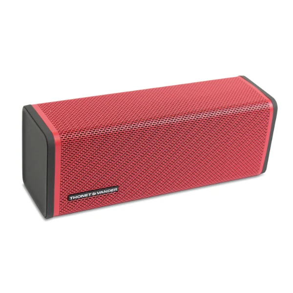 Cornetas Thonet & Vander 50W Bluetooth + Aux 3.5Mm Frei Rojo