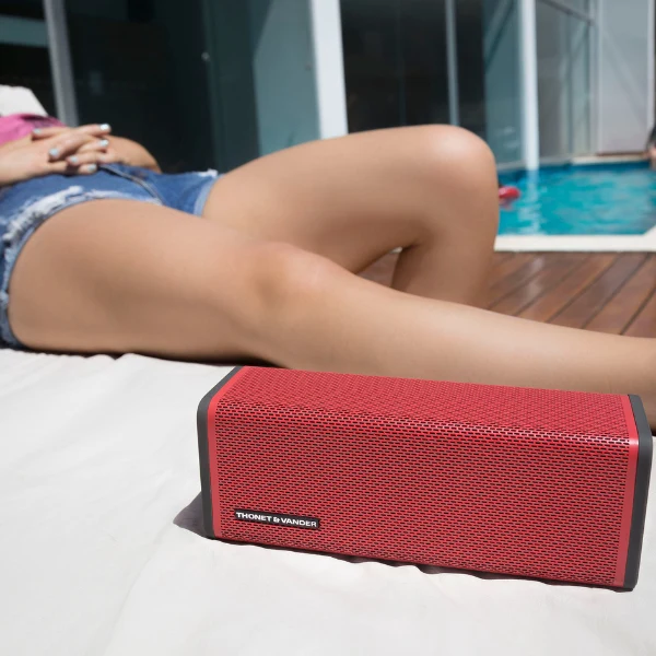 Cornetas Thonet & Vander 50W Bluetooth + Aux 3.5Mm Frei Rojo - Image 5