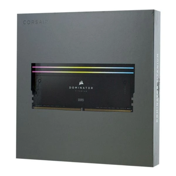 Memoria RAM Corsair Dominator Titanium RGB 64GB (2x32GB) DDR5 6600MHz PC5-52800 CL32 Dual Channel – Para PC - Image 2