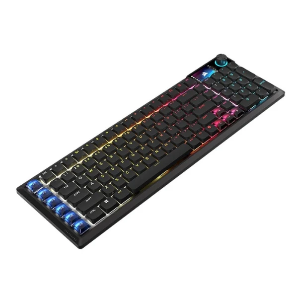 Teclado gaming inalámbrico Corsair VANGUARD AIR 99 RGB con switches OPX Optical y Stream Deck integrado - CH-91HA01B-NA - Negro - Image 2