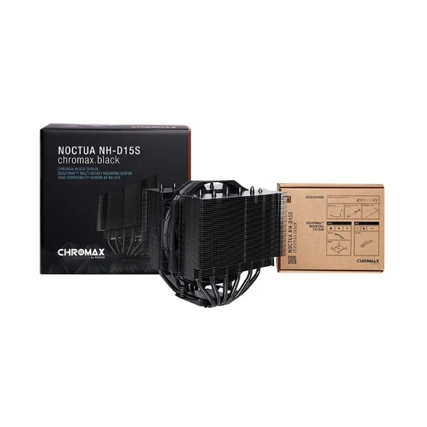 CPU Cooler Noctua NH-D15S Chromax Black - 82.5 CFM - Negro - Image 4