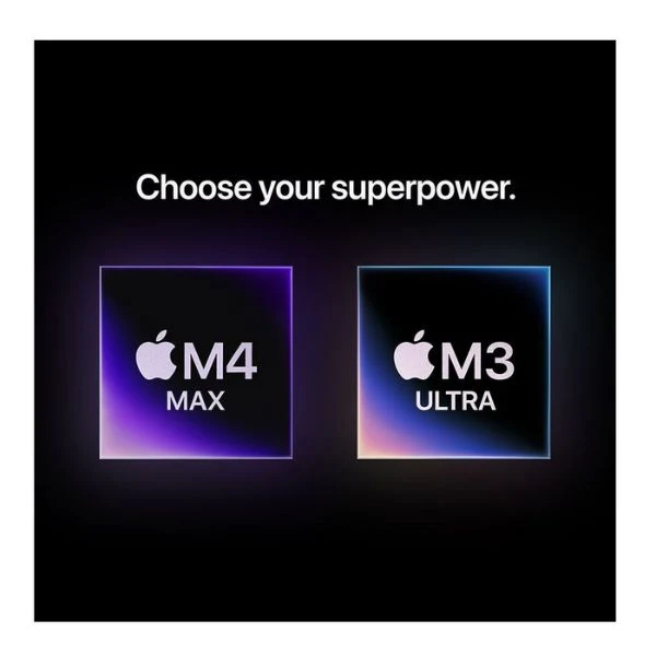 Mac Studio - Apple M4 Max 14-Core CPU - 36GB RAM - 1TB SSD - 32-Core GPU - macOS - Silver - Z1CD0013M - Image 3