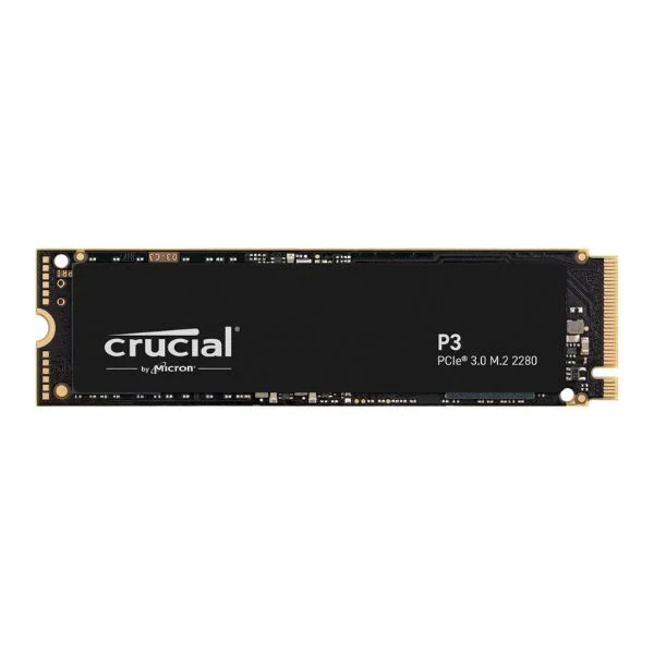Disco Duro SSD Crucial NVMe M.2 P3 500GB PCIe Gen3 x4