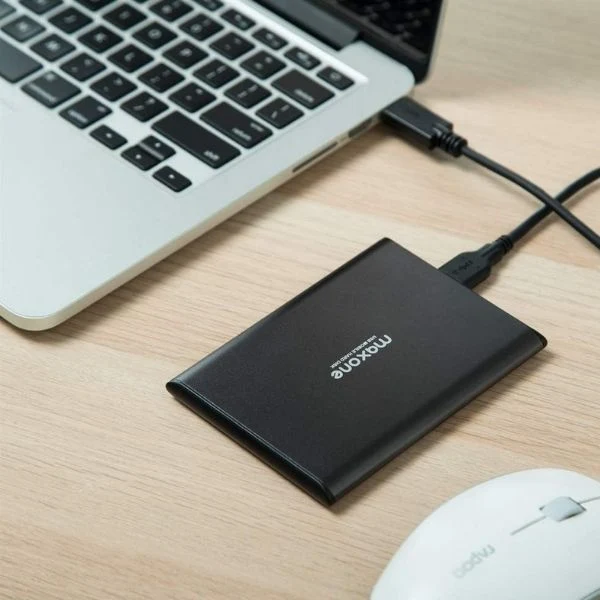 Disco Duro Externo Maxone 320GB HDD USB 3.0 for PC, Mac, Laptop, PS4, Xbox one - Charcoal Grey - Image 2