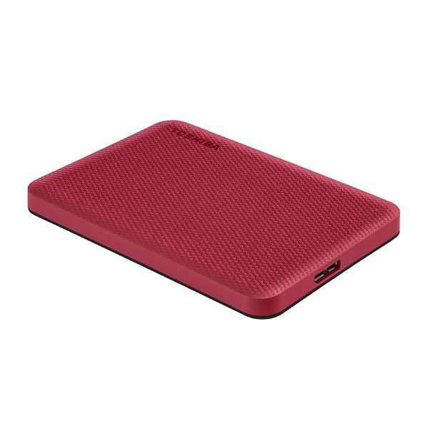 Disco Duro Externo Toshiba 1TB CANVIO ADVANCE USB 3.0 Color Rojo - Image 2