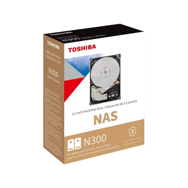 Disco Duro HDD Toshiba N300 12TB 7200 RPM Cache 512MB SATA III 6Gb/s 3.5" - Image 3