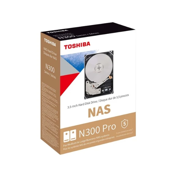 Disco Duro HDD Toshiba N300 PRO 10TB 7200 RPM Cache 512MB SATA III 6Gb/s 3.5" - Image 3