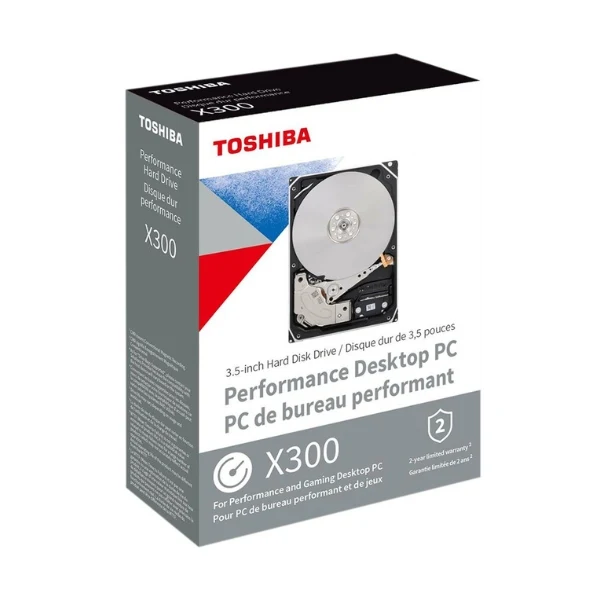 Disco Duro HDD Toshiba X300 6TB 7200 RPM SATA III 6Gb/s 512MB caché Internal CMR 3,5" - Image 3