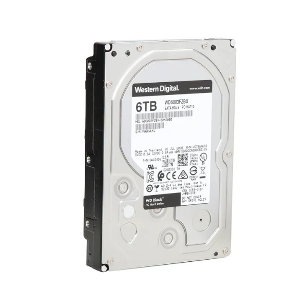 Disco Duro HDD WD Black 6TB 7200 RPM Cache 128MB SATA III 6Gb/s 3.5" - Image 2