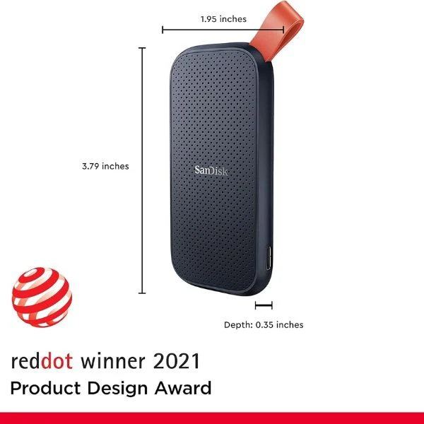Disco Duro Externo Portátil SanDisk de 2TB - USB 3.2 (USB-C) - Image 3