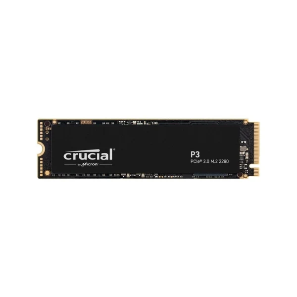 Disco Duro SSD Crucial P3 2TB 3D NAND PCIe Gen 3 x4 NVMe M.2