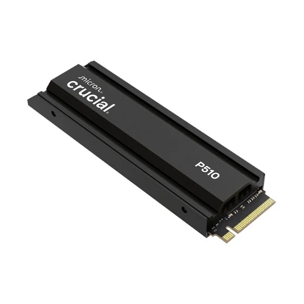 Disco Duro SSD Crucial P510 1TB SSD G9 TLC NAND PCIe Gen 5 x4 NVMe M.2 2280 w/ Heatsink
