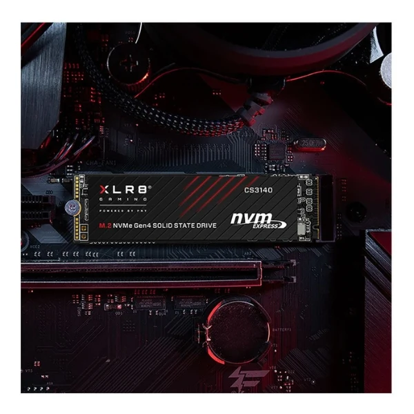 Disco Duro SSD PNY XLR8 CS3140 4TB 3D NAND Flash PCIe Gen 4 x4 NVMe M.2 2280 - Image 3