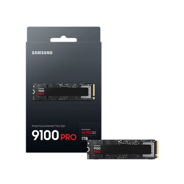 Disco Duro SSD Samsung 9100 PRO 1TB V8 V-NAND PCIe Gen 5 x4 NVMe M.2 - Image 3
