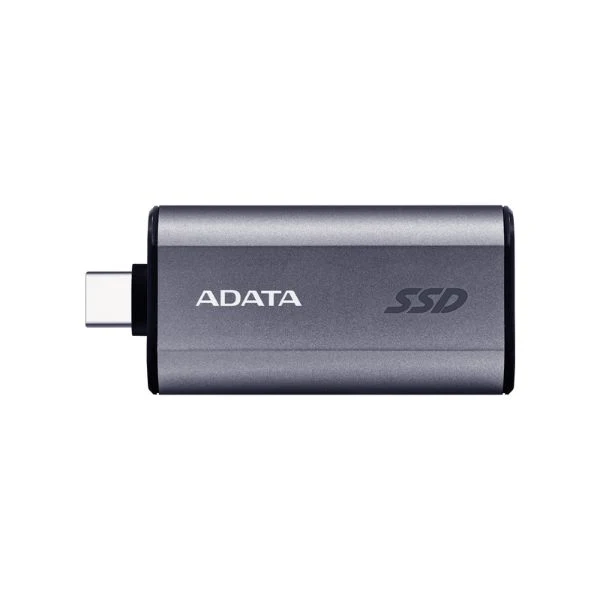 Disco Externo ADATA SC750 1TB - USB 3.2 Gen2 - Sin Cables - 1050/1000 MB/s - Titanio Negro - SC750-1000G-CCBK - Image 2