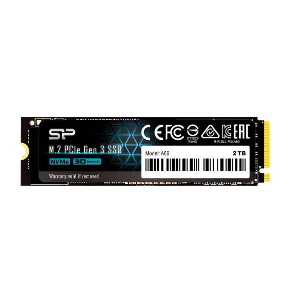 Disco Solido Silicon Power 1TB - NVMe M.2 PCIe Gen3x4 2280 SSD (SP001TBP34A60M28)