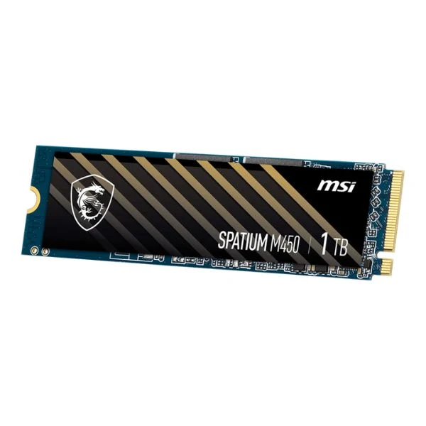 Disco SSD MSI SPATIUM M450 PCIe 4.0 NVMe M.2 - 1TB - 3600MB/s Lectura - 3000MB/s Escritura - Image 3