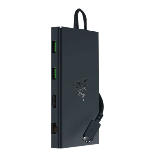 Dock USB-C Razer 11 puertos estación de carga portátil Black - RC21-02250100-R