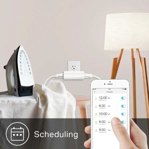Enchufe tp link HS107 Kasa Smart Wifi 2 tomas 2.4 Ghz - Image 3