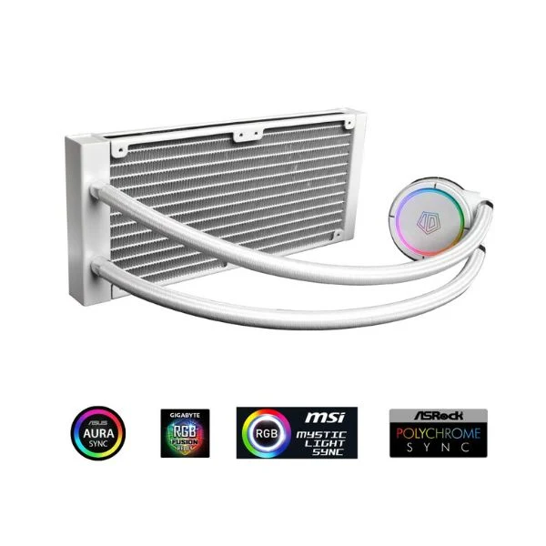 Refrigeración Líquida 5V ARGB AIO ID-COOLING ZOOMFLOW 240X ARGB CPU  Enfriador líquido de CPU 9.449 in 2X120mm Ventilador RGB, Intel 115X/1200/2066, AMD AM4/AM5 - Image 3