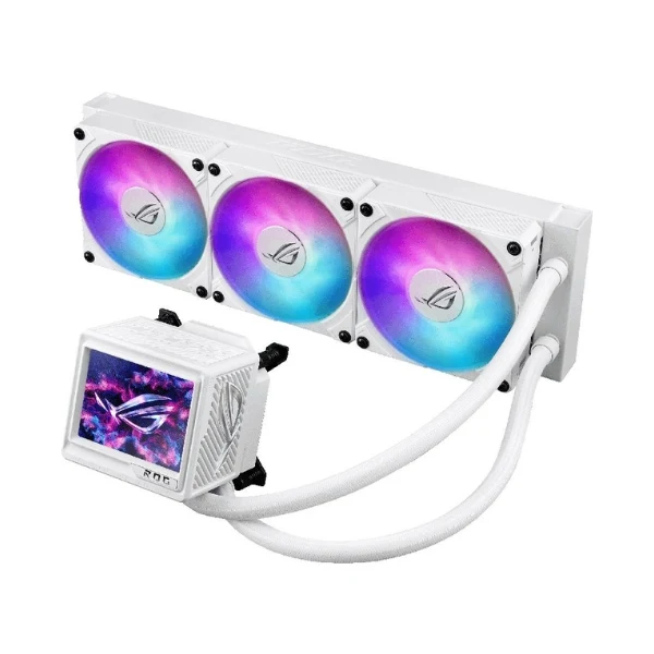 Enfriador Líquido ASUS ROG Ryujin III 360 ARGB Extreme 360mm All in One – Blanco - Image 2