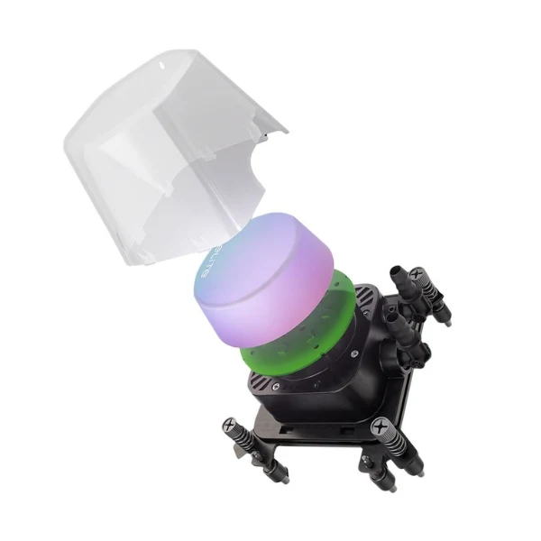 Enfriador Líquido Cooler Master Elite Liquid ARGB 360mm All in One – Blanco - Image 4