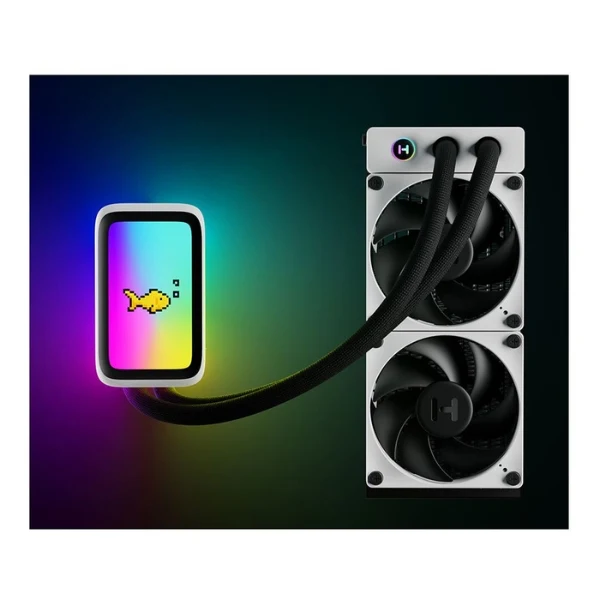 Enfriador Líquido HYTE THICC Q60 240mm All in One – Negro - Image 2