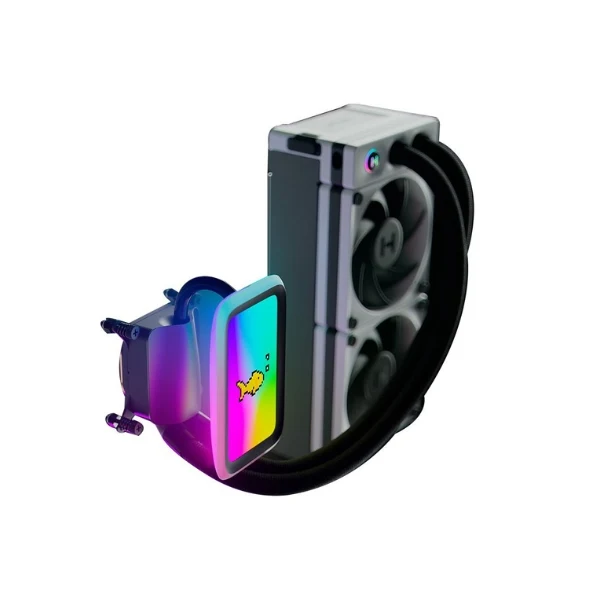 Enfriador Líquido HYTE THICC Q60 240mm All in One – Negro - Image 3