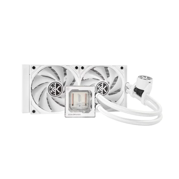 Enfriador Líquido KingCool Pure Flow ARGB 240mm All in One – Blanco - Image 2
