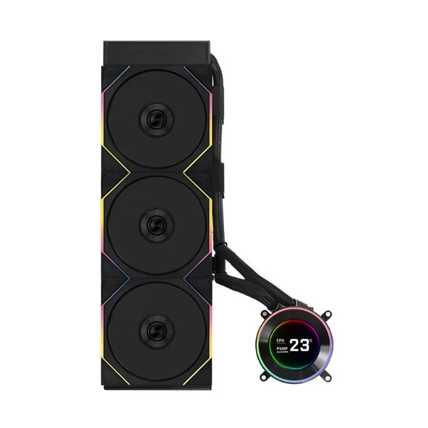 Enfriador Líquido Lian Li Hydroshift II LCD-C 360TL 360mm All in One – Negro - Image 2