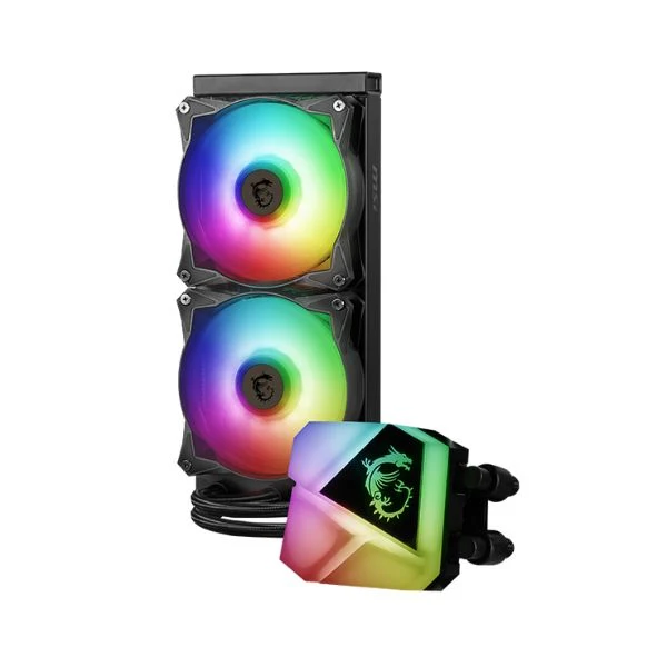 ENFRIADOR LIQUIDO MSI  MAG CORELIQUID C240 SOPORTA INTEL LGA1700 / AMD AM5/ ARGB - Image 4