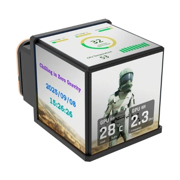 Enfriador Líquido Thermaltake MINECUBE 360 Ultra ARGB 360mm All in One – Negro - Image 3