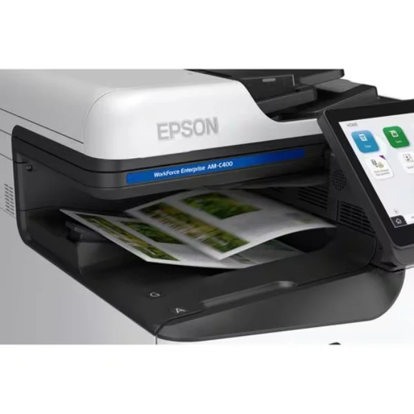 Impresora Epson WorkForce Enterprise AM-C400 Multifuncional Inyección de Tinta - Color - 40 ppm Mono y 40 ppm Color - 600 x 2400 dpi - Ethernet - C11CJ93201 - Image 6
