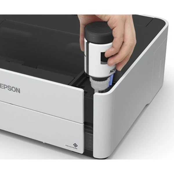 Impresora Epson EcoTank M1180 Tinta Continua - Monocromo - 39 ppm - Dúplex Automático - 1200 x 2400 dpi - Ethernet y Wi-Fi - C11CG94301 - Image 3