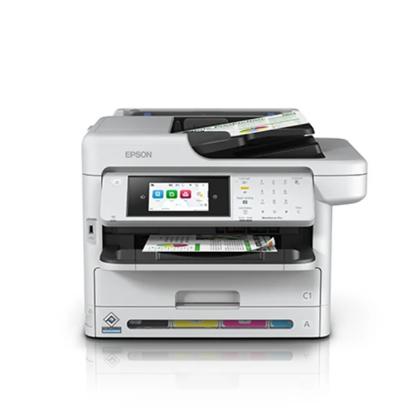 Impresora Epson WorkForce Pro WF-C5891 Multifuncional Inyección de Tinta - Color - 34 ppm Mono y 34 ppm Color - PrecisionCore Heat-Free - C11CK27301
